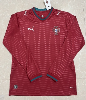 2026 Portugal home long sleeve S-4XL